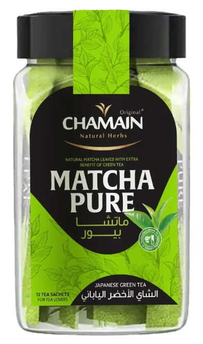 Chamain Pure Matcha 12 Sachets