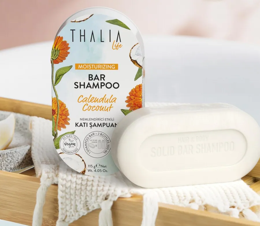 Thalia Calendula & Coconut Bar Shampoo 115 g
